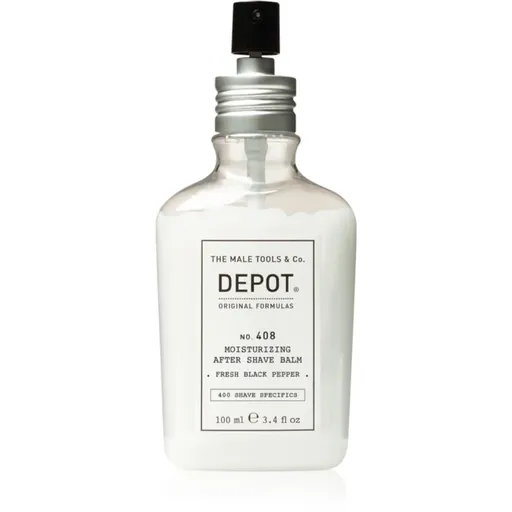 DEPOT 400 SHAVE SPECIFICS NO. 408 MOISTURIZING AFTER SHAVE BALM hydratační balzám po holení Fresh Black Pepper 100 ml
