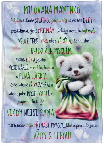 Deka Maminko, jsem s tebou (Podšití beránkem: NE)