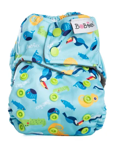 Bobánek Novorozenecká AIO plena patentky 1 ks chameleoni