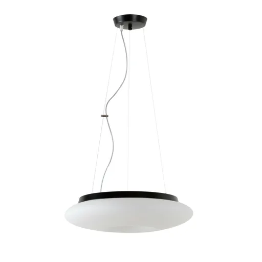 OSMONT SAT60954 SATURN L2 závěsné skleněné svítidlo černá / bílá IP20 4000 K 31W LED