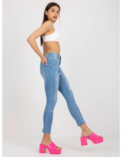 Dámské džíny SKINNY modré