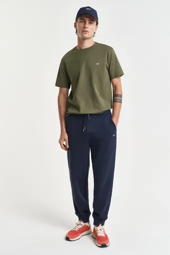 TEPLÁKY GANT REG SHIELD SWEATPANTS EVENING BLUE