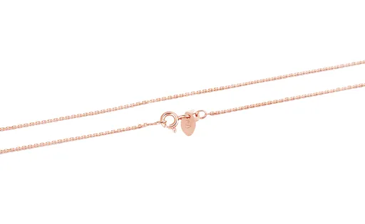 Beneto Exclusive Pozlacený stříbrný řetízek Anker AGS1286-ROSEGOLD 42 cm