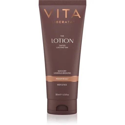 Vita Liberata Tinted Tanning Lotion samoopalovací tělové mléko odstín Medium 200 ml