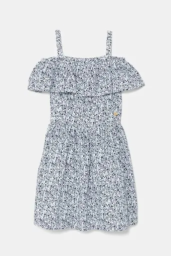 Dětské bavlněné šaty Guess