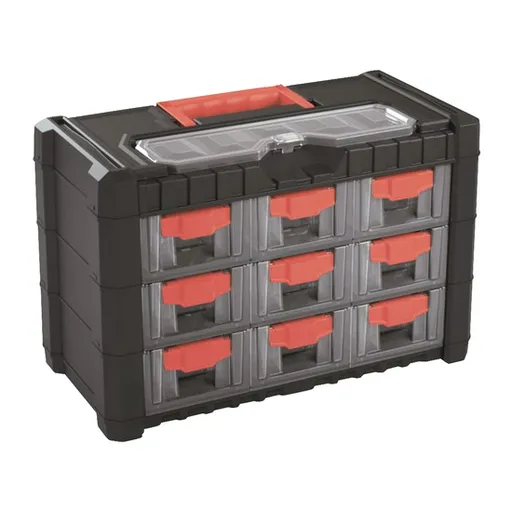 Organizér přenosný/závěsný 10 přihrádek MULTICASE CARGO 400x200x260mm