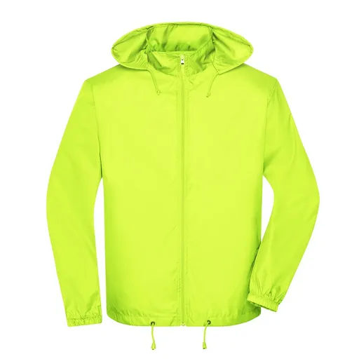 James & Nicholson (Daiber) Pánská větrovka JN1132 - Jasně žlutá | 2XL