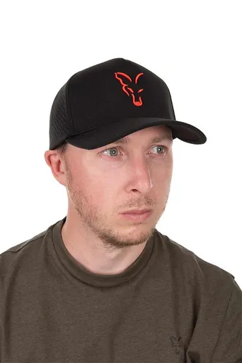 Fox Kšiltovka Collection Baseball Cap Black/Orange,Fox Kšiltovka Collection Baseball Cap Black/Orange