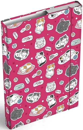 Desky na sešity MFP box A4 Cats