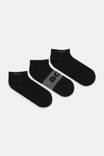 Kotníkové ponožky BOSS 3P AS Logo CC 3-pack