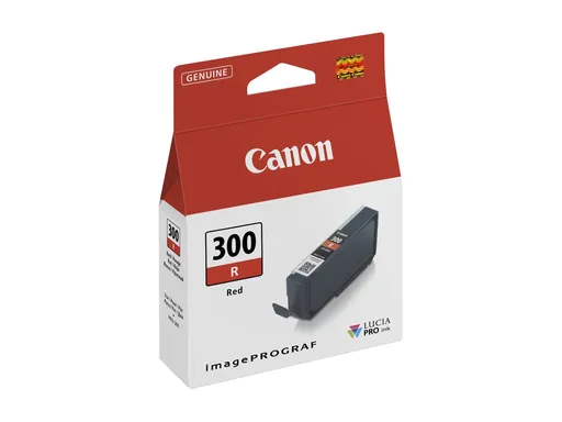 Canon PFI-300R 4199C001 červená (red) originální cartridge