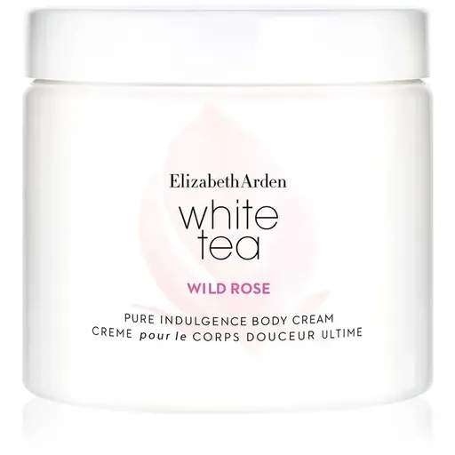 Elizabeth Arden White Tea Wild Rose tělový krém z růže pro ženy 400 ml
