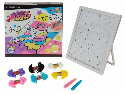 Kreativní sada – obrázek s mikro suchým zipem