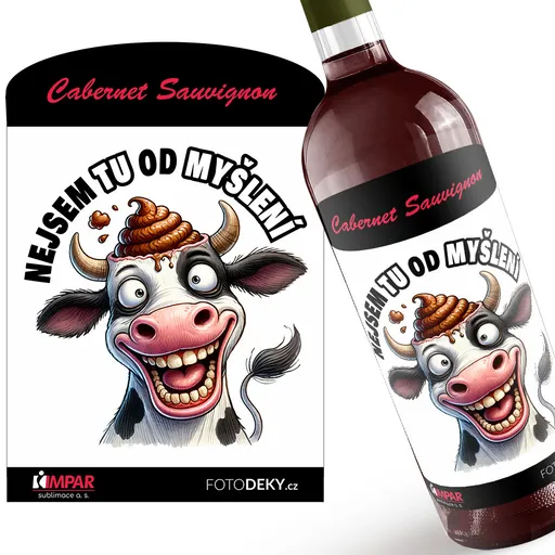 Víno Nejsem tu od myšlení (Druh Vína: Červené víno)