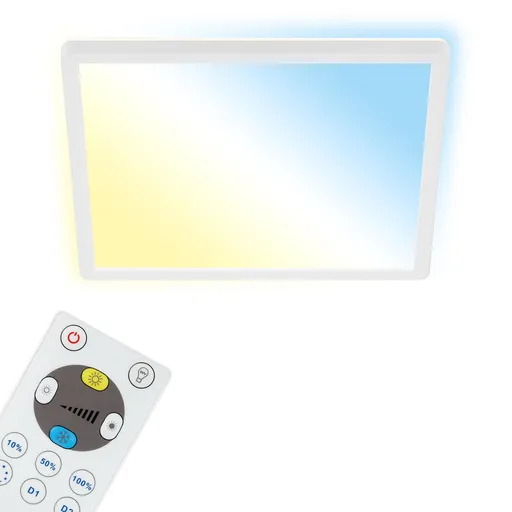 BRILONER Slim CCT svítidlo LED panel, 29,3 cm, 18 W, bílé BRILO 7081-016