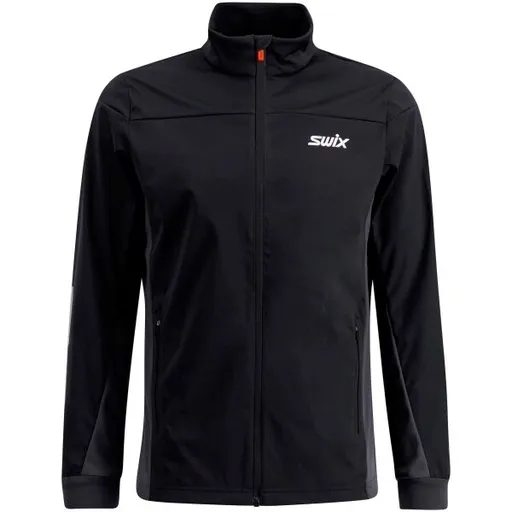 Swix CROSS JACKET M Pánská běžkařská bunda, černá, velikost