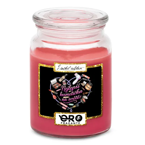Svíčka Nejlepší kosmetička (Vůně svíčky: Višně v čokoládě)