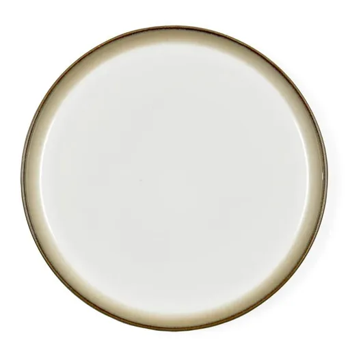 Servírovací talíř Bitz šedý/krémový 21 cm