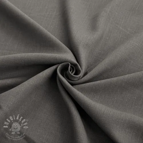 Viskóza se lnem PREMIUM grey