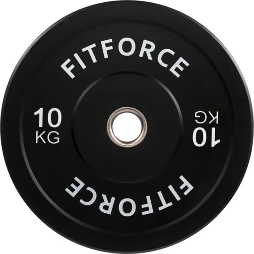 Fitforce PLRO 10 KG x 50 MM Nakládací kotouč, černá, velikost 10 KG