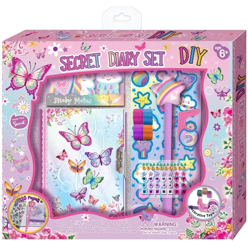 Deníková sada s dekoracemi