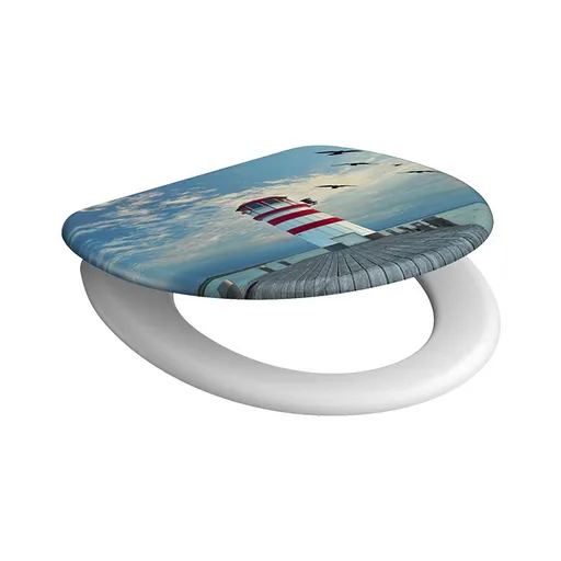 Eisl Duroplastové sedátko se zpomalovacím mechanismem SOFT-CLOSE Maják 82149