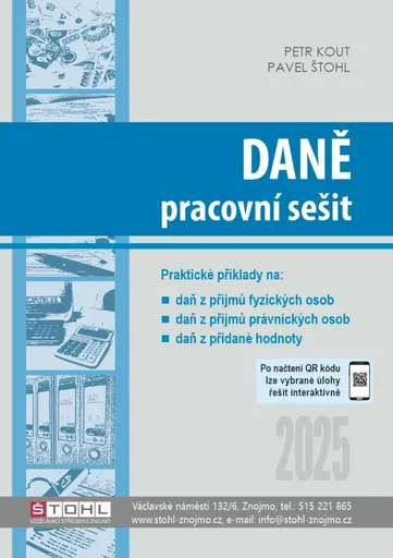 Daně - pracovní sešit 2025 - Pavel Štohl