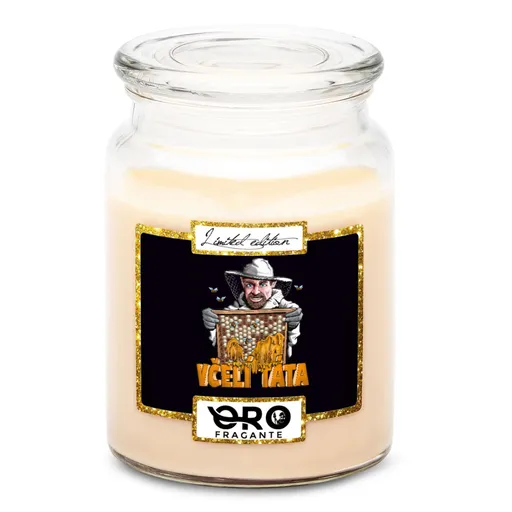 Svíčka Včelí táta (Vůně svíčky: Vanilka)