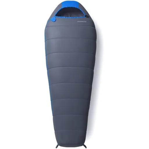 Crossroad BIKE 210 Spací pytel, tmavě šedá, velikost 210 cm - levý zip
