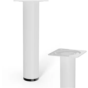 Walteco Nábytková noha O30x150mm, bílá (50427)