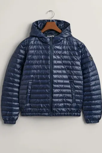 BUNDA GANT SHINY LIGHT PADDED DOWN JACKET EVENING BLUE