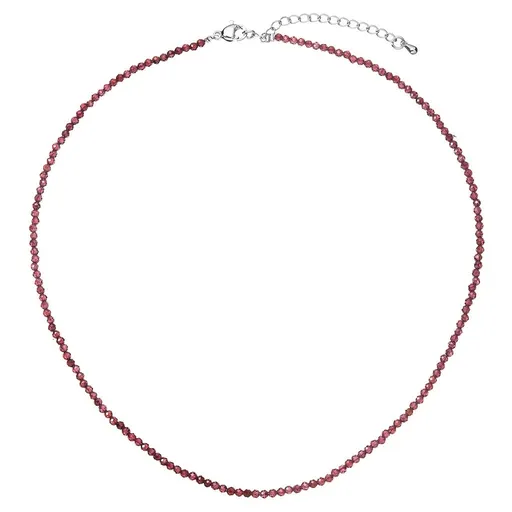 Evolution Group - Pavona Korálkový náhrdelník s pravými granáty 42012.3 garnet
