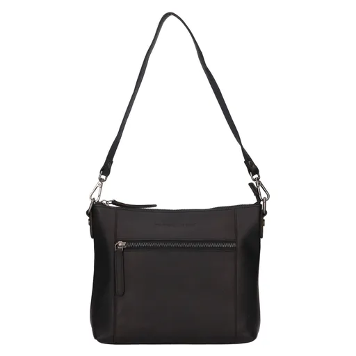 Dámská kožená crossbody kabelka The Chesterfield Brand Faro - černá