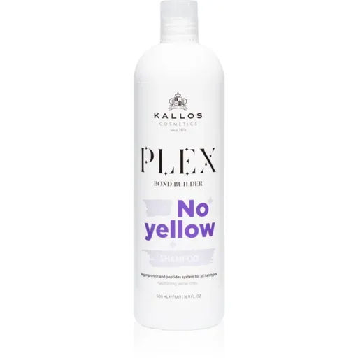 Kallos Plex No Yellow šampon neutralizující žluté tóny 500 ml