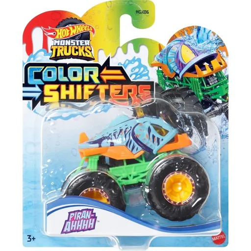 Mattel Hot Wheels Monster Trucks Color Shifters HGX06 Piran-Ahhh