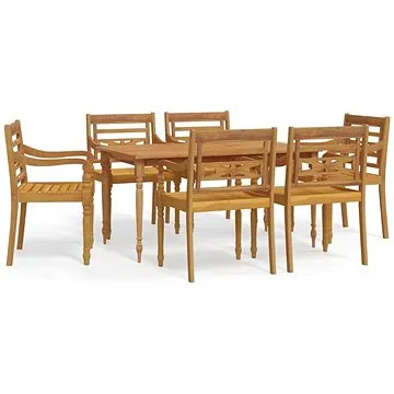 SHUMEE Set zahradního nábytku 7dílný teak 3100788 (3100788)