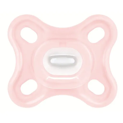 MAM Comfort 1 0–3m dudlík 1 ks růžový