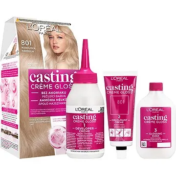 L'ORÉAL CASTING Creme Gloss 801 Blond saténová (3600521831380)