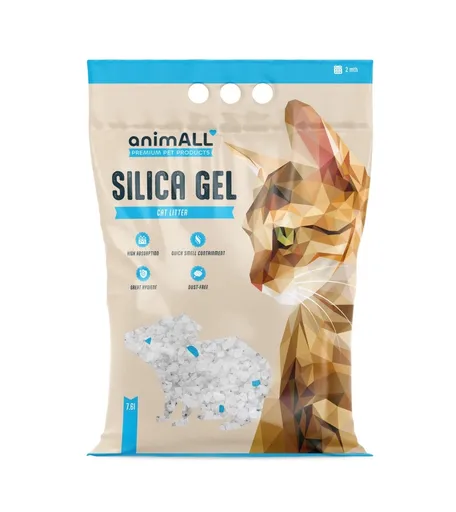 animALL Silikonové stelivo Natural 7,6 l