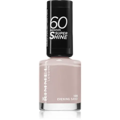 Rimmel 60 Seconds Super Shine lak na nehty odstín 109 Evening Sand 8 ml