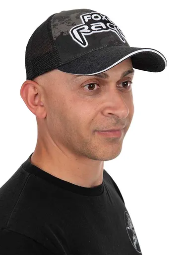 Fox rage kšiltovka embroided camo trucker cap