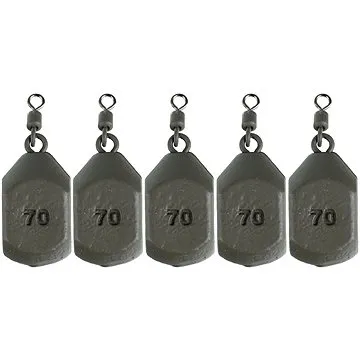 Suretti Olovo Cube očko s obratlíkem 70g Barvené 5ks (4891223214215)