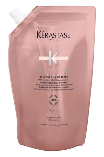 Kérastase Hydratační šampon pro barvené vlasy Chroma Absolu Bain Chroma Respect (Shampoo) 500 ml - náhradní náplň