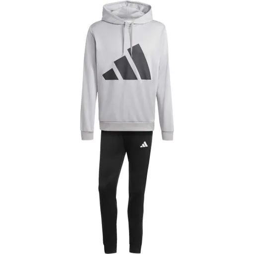 adidas M BL FT HD TS Pánská tepláková souprava, šedá, velikost
