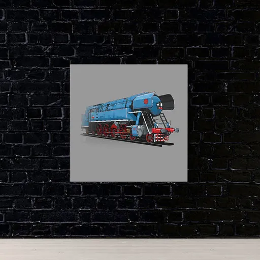 Obraz Papoušek (Rozměr obrazu: 70x70)