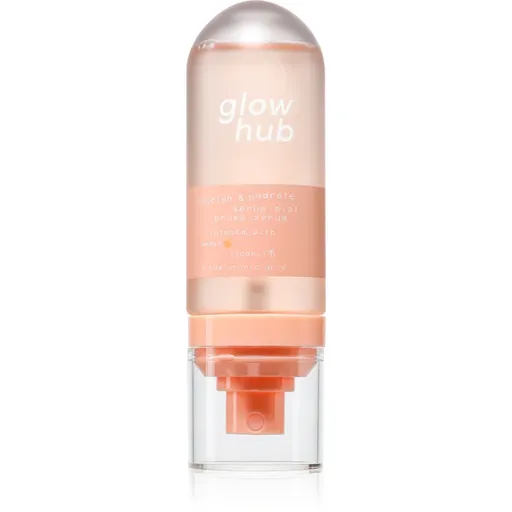 Glow Hub Nourish & Hydrate hydratační a vyživující sérum s broskvovým extraktem 90 ml