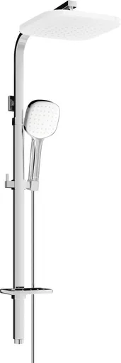 MEXEN/S Q33 sprchový set chrom / bílá 798333395-02