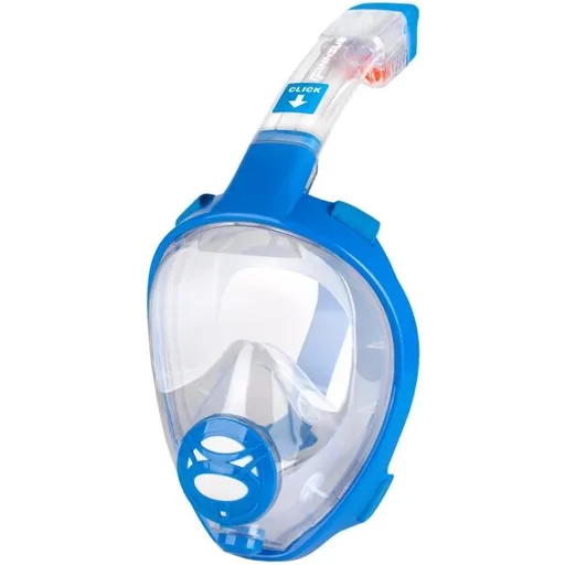 FINNSUB LOOK Celoobličejová šnorchlovací maska, modrá, velikost