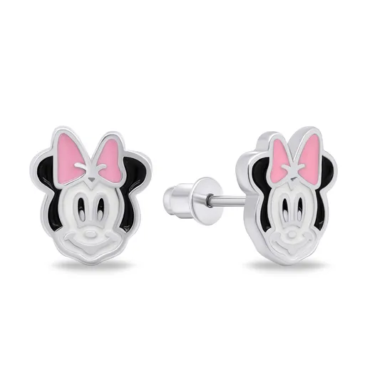 Brilio Silver Hravé stříbrné náušnice Minnie Mouse EA714W