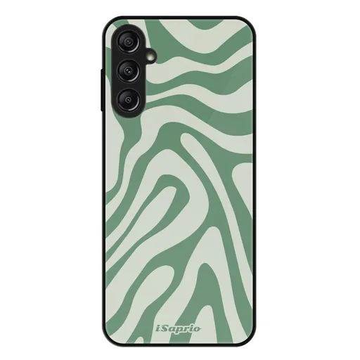 Lesklé pouzdro Exclusive iSaprio - Zebra Green - Samsung Galaxy A14 / A14 5G